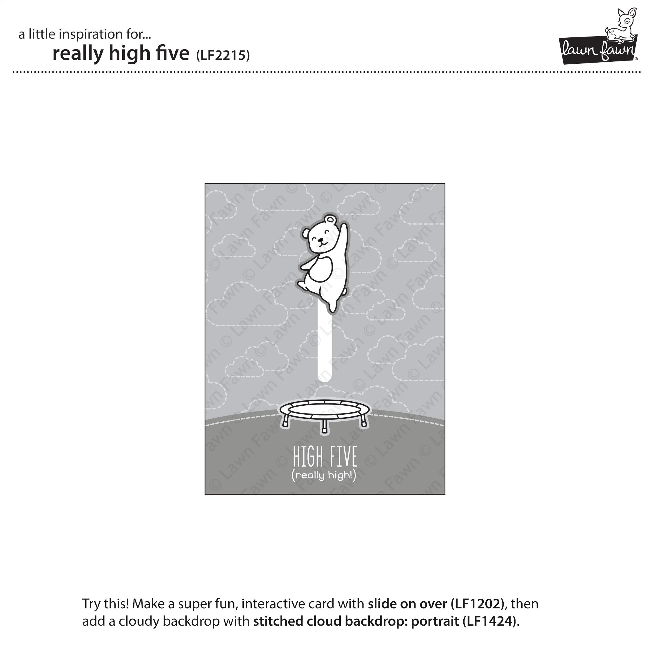 LAWN FAWN: Really High Five