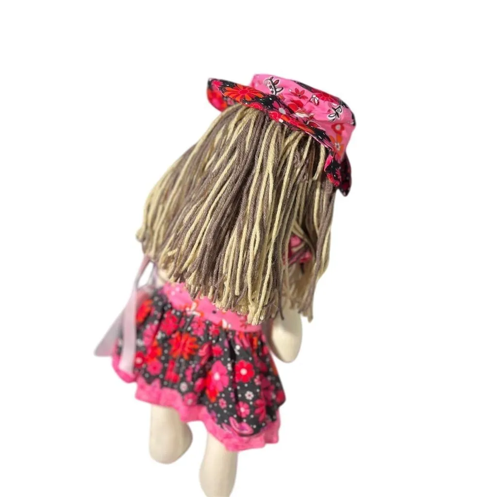 Lidia’s Dolls Storytime Friends Handmade Textile Art Doll   Booklet