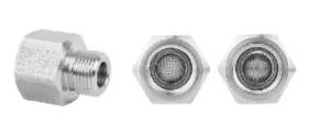 Mosmatic high pressure HP guns adoptor with sieve IN 3/8" 200 mesh count SW 0.87in 53.012