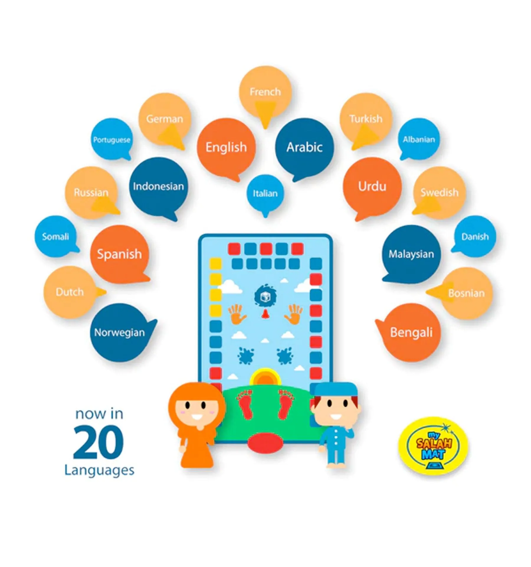 My Salah Mat Interactive Prayer Mat for Kids