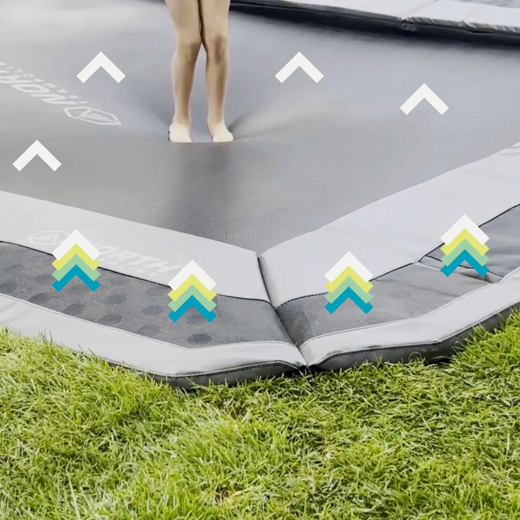 NEW 15ft x 10ft North In Ground Trampoline