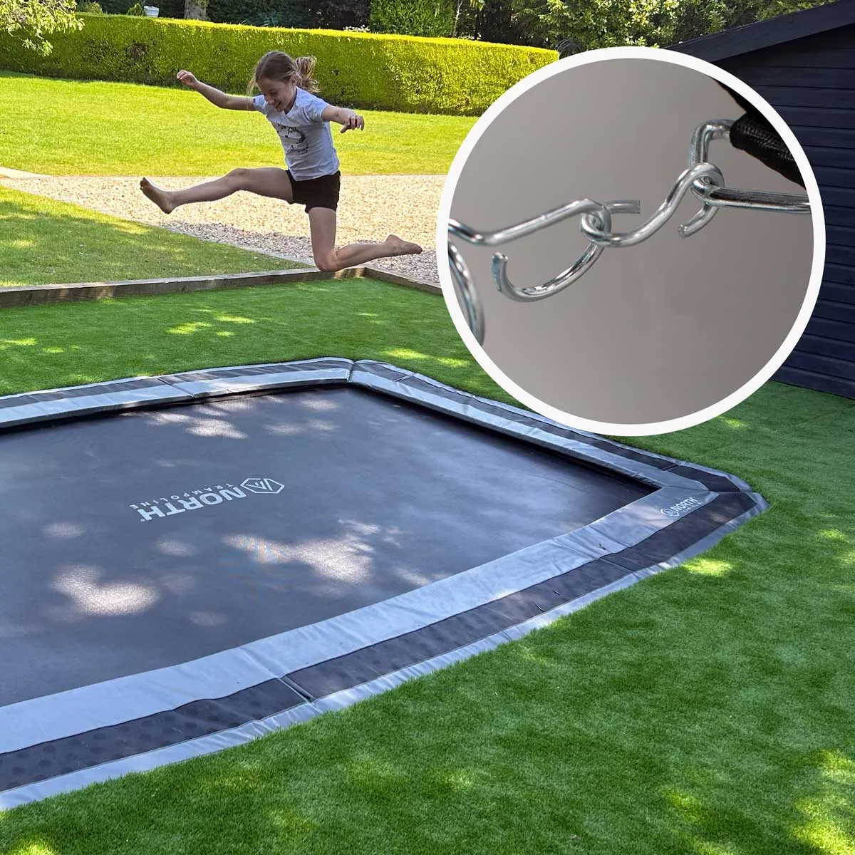 NEW 15ft x 10ft North In Ground Trampoline