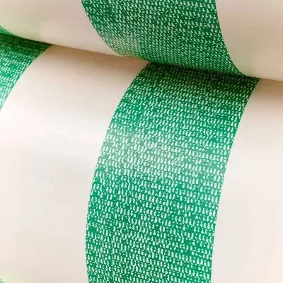 66-Inch Bold Stripe Inflatable Pool Float in Cream, Light Blue, and Green - Hearth & Hand with Magnolia