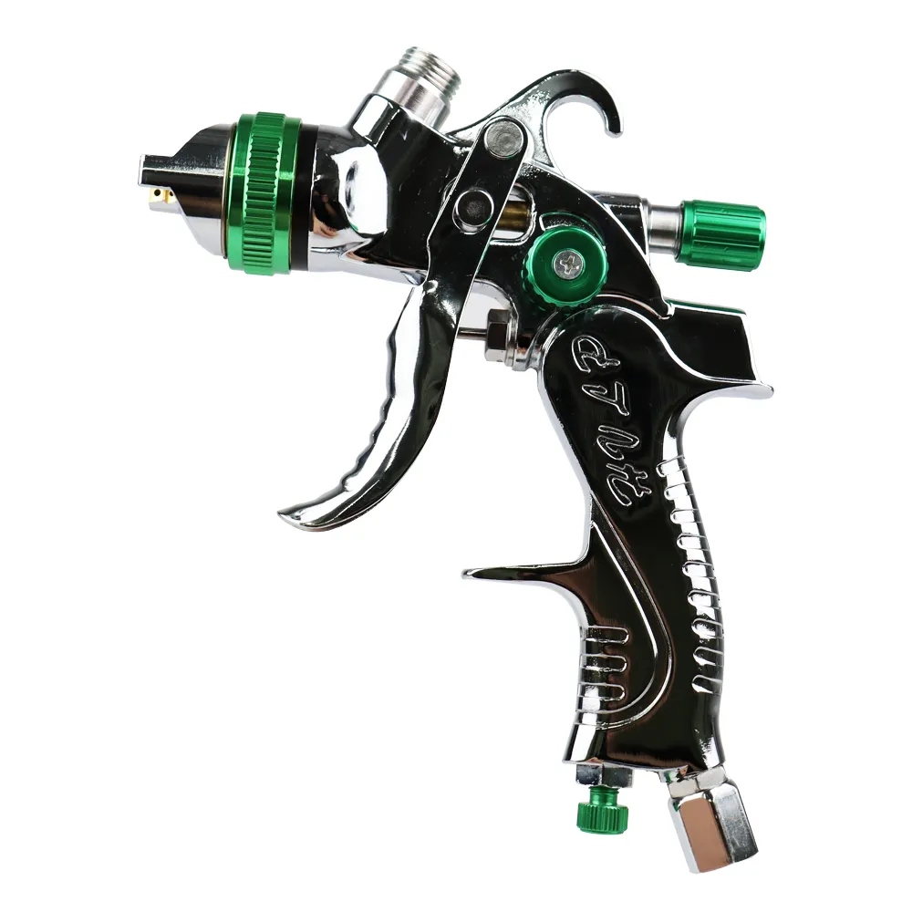 Professional Gravity-Fed HVLP Spray gun 1.4mm   Air Regulator with Gauge