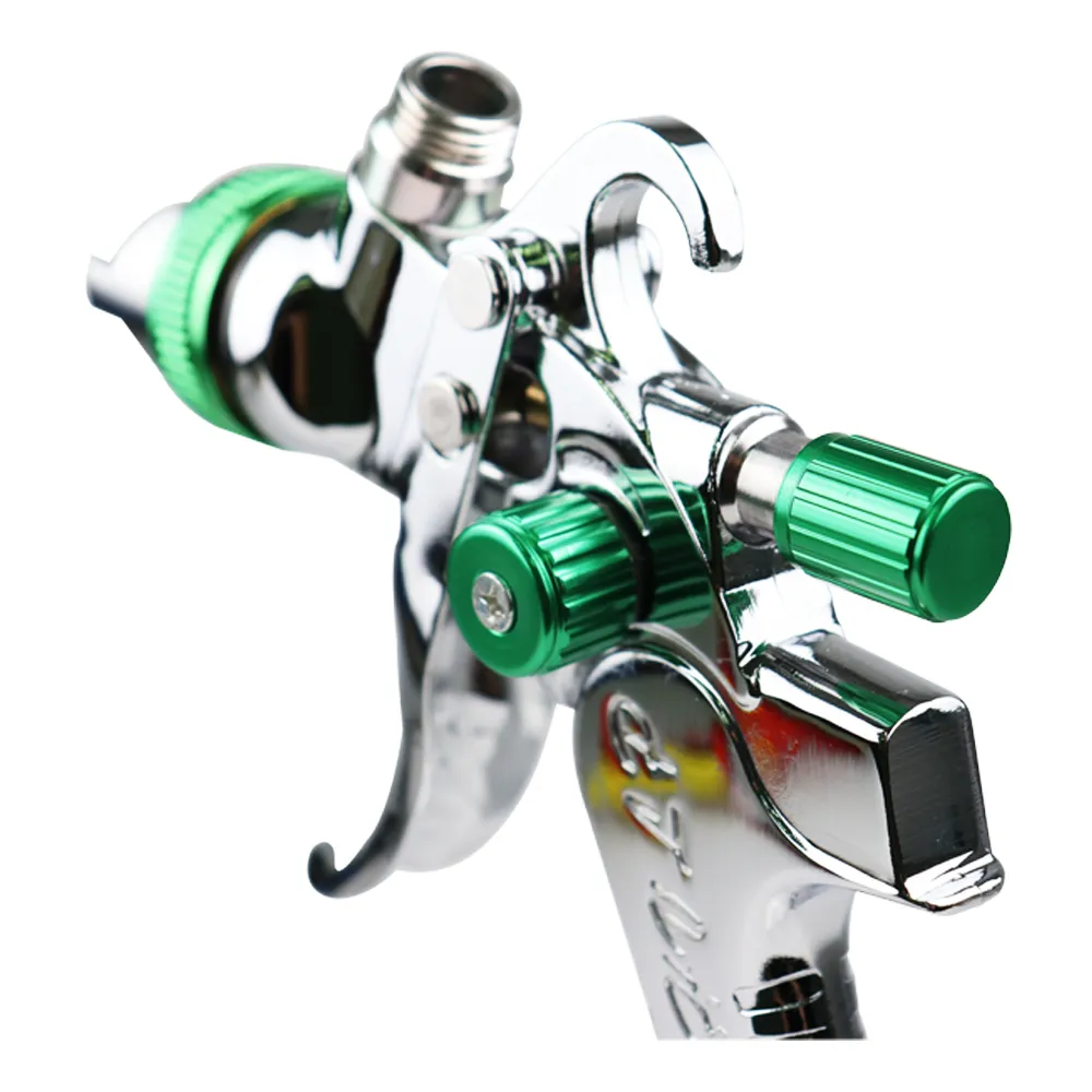 Professional Gravity-Fed HVLP Spray gun 1.4mm   Air Regulator with Gauge