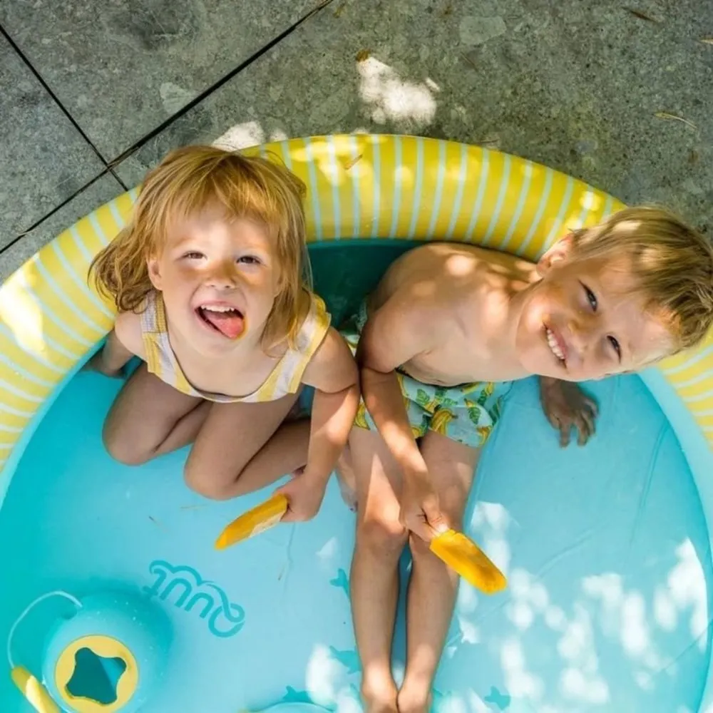Quut Dippy Inflatable Pool Banana Blue
