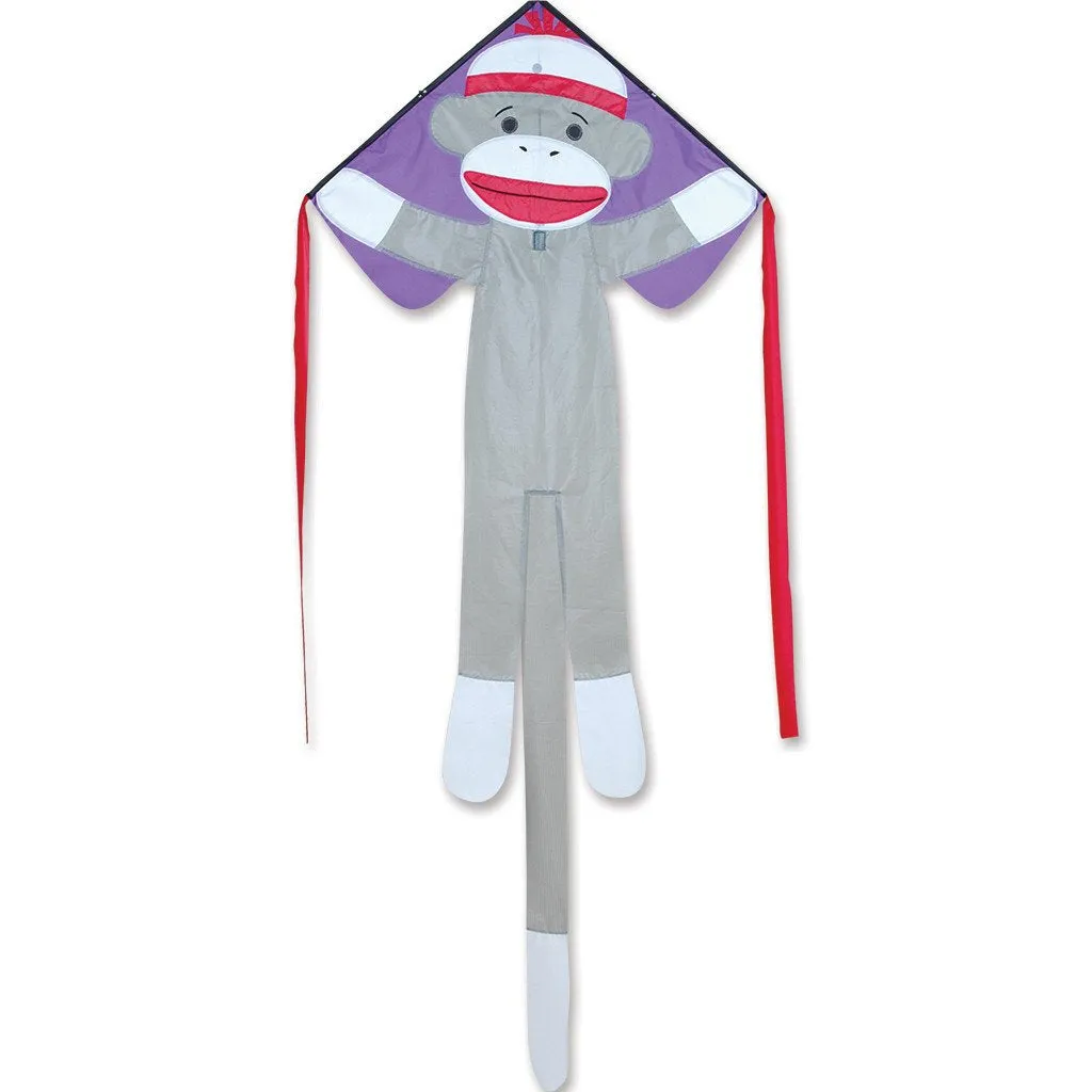 Regular Easy Flyer Kite - Sock Monkey