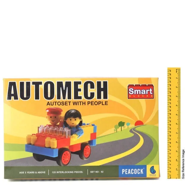 Smart Blocks Automech (Building Blocks Set) – 125 Pieces