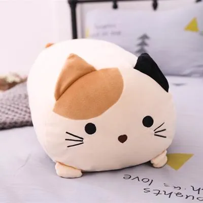 Soft Squishy Animal Cat Kitten Cartoon Stuffed Toys