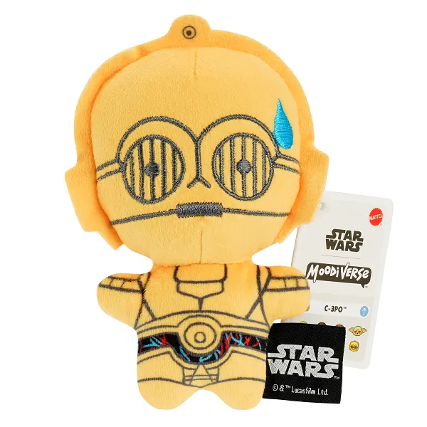 Star Wars Moodiverse Plush - C-3Po Sweating