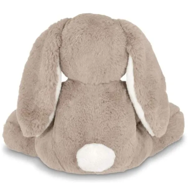 Taupe and White Plush Bunny Rabbit Boomer