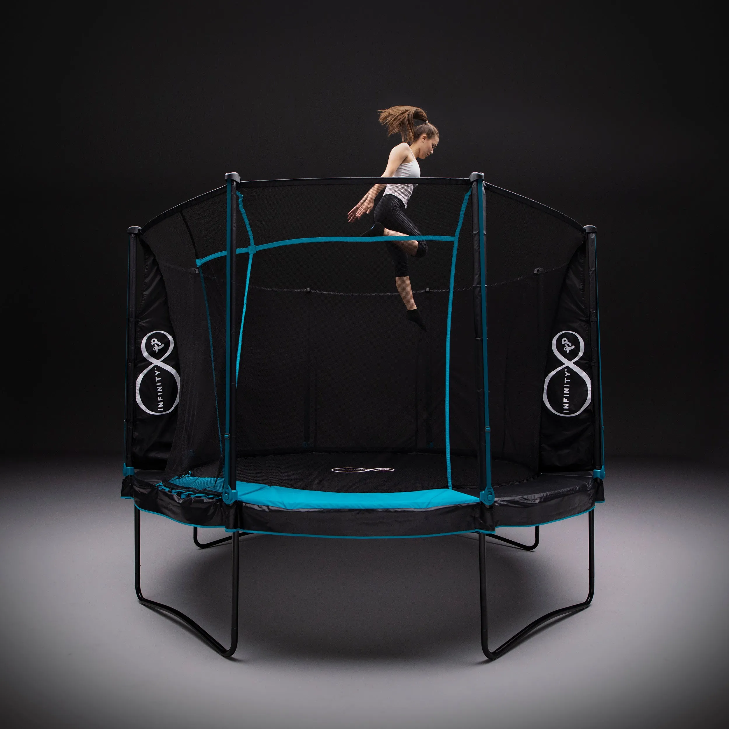 TP 12ft Infinity Round Trampoline Bundle