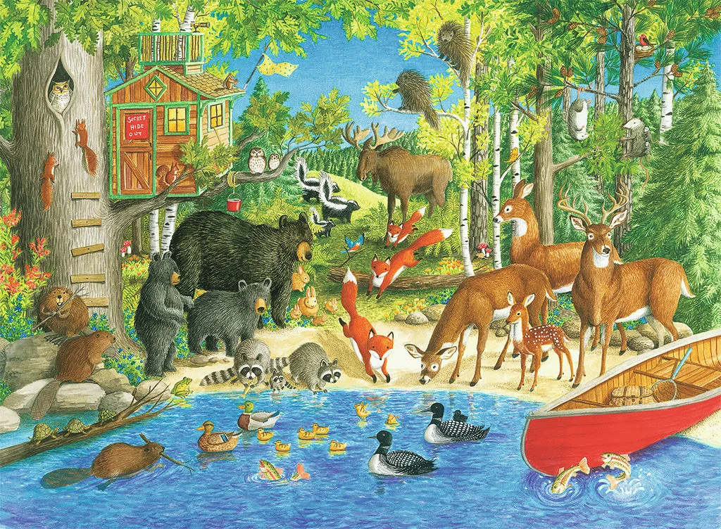 Woodland Friends 200 pc. Puzzle